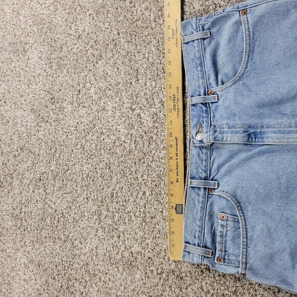 Vintage Levi’s 505 Denim Shorts Mens 38 Dad Light Wash - Picture 3 of 9